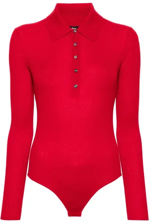 Maje Wool-silk bodysuit