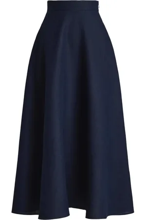 Ralph Lauren Linen midi skirt