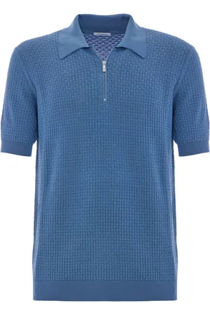 Malo Textured polo shirt