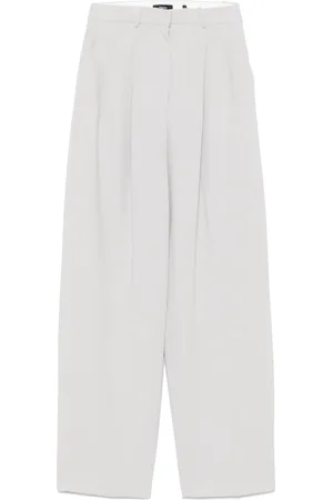 THEORY Double-pleat trousers