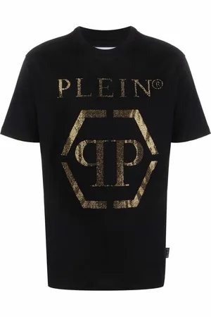 Philipp Plein Hexagon-logo T-shirt
