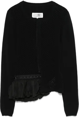 Maison Margiela Pointelle-knit cardigan
