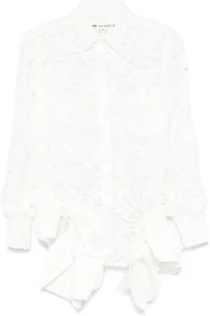 Comme des Garçons Guipure-lace shirt