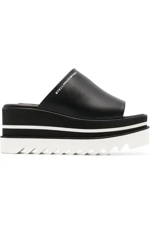 Stella McCartney Platform-sole slip-on sandals