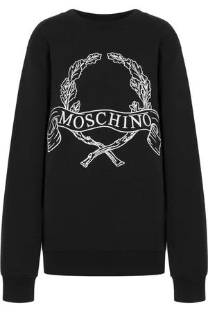 Moschino Logo-embroidered sweatshirt