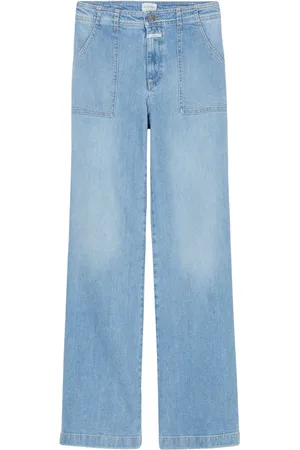 Closed High-rise straight-leg jeans