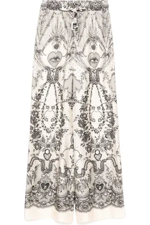 ZIMMERMANN Crush draw waist trousers