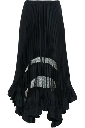 Claudie Pierlot Pleated midi skirt