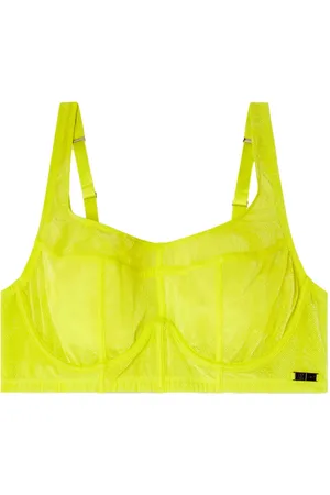 Diesel X Savage x Fenty flocked bra