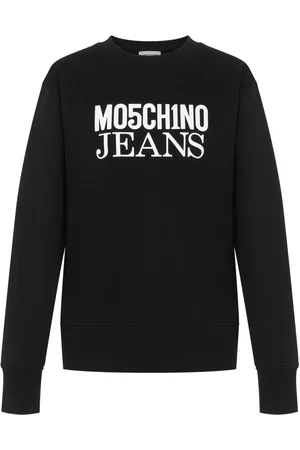 Moschino Big logo cotton sweatshirt
