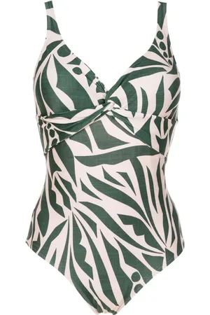 Lygia & Nanny Adriana abstract-print one-piece