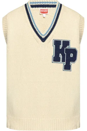 Kenzo Logo-appliqu?? wool vest