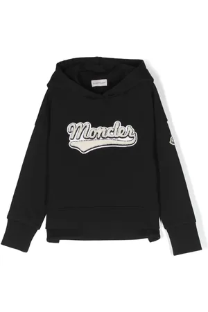 Moncler Appliqu??-logo hoodie