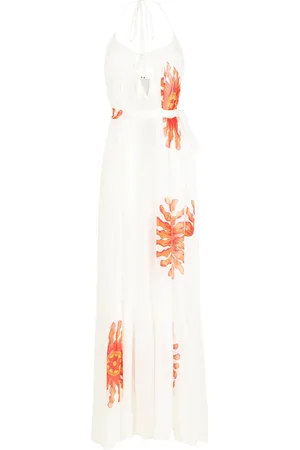 AMIR SLAMA Silk long dress