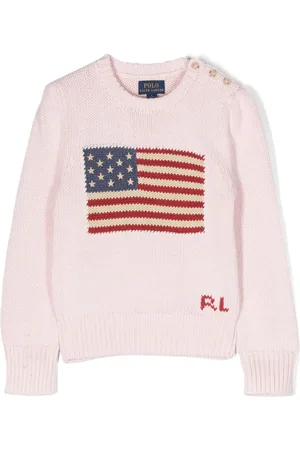 Ralph Lauren US flag intarsia jumper