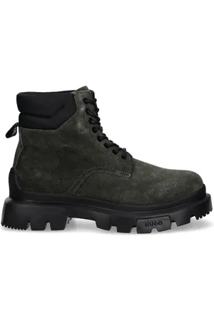 HUGO BOSS Suede ankle boots