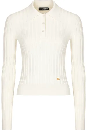 Dolce & Gabbana Logo-plaque polo top
