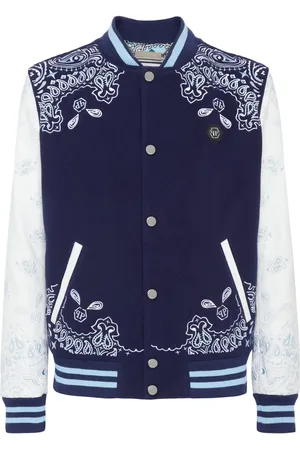 Philipp Plein Paisley-print bomber jacket