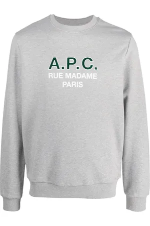A.P.C. Madame logo-print cotton sweatshirt