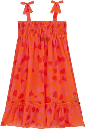 Vilebrequin New Leopard organic-cotton dress