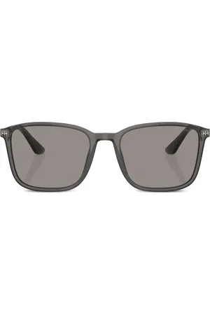 Giorgio Armani Logo-print square-frame sunglasses