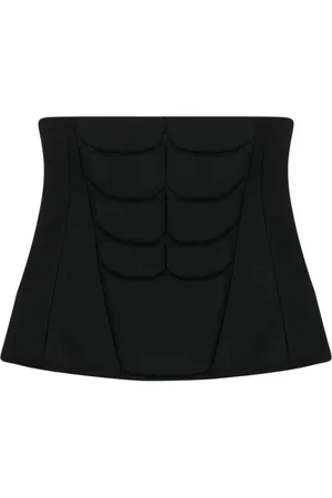 Natasha Zinko Debossed-detail panelled corset