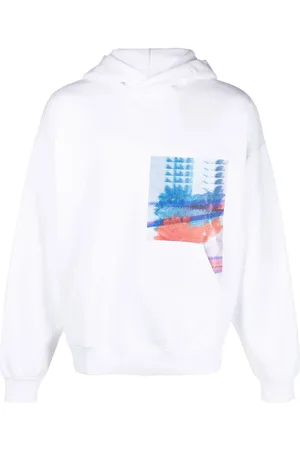 Calvin Klein Motion floral-print hoodie