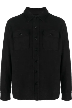 Ralph Lauren Purl-knit cotton utility shirt
