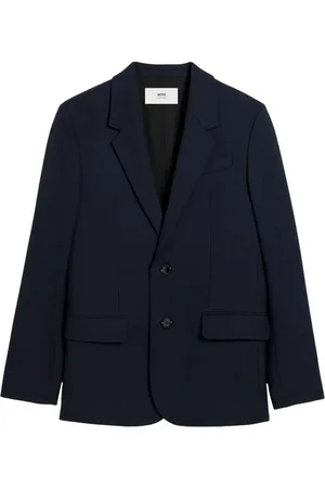 Ami Single breasted virgin wool blazer