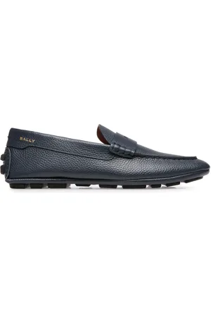 Bally Kerbs Driver in Grained Leather wide foot morphology
