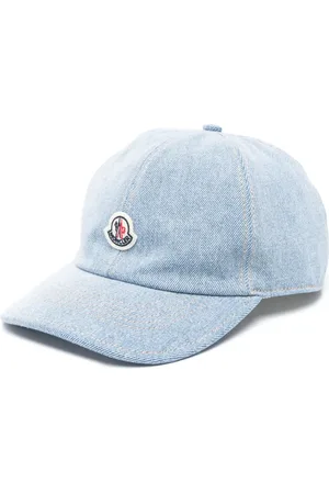 Moncler Logo-patch denim cap