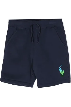 Ralph Lauren Ombr?? Pony-print shorts