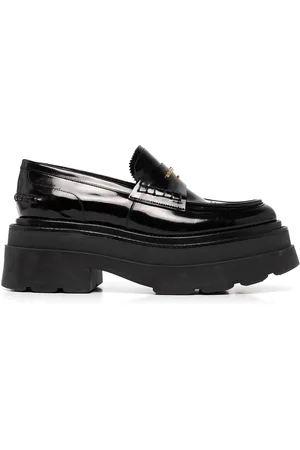 Alexander Wang Chunky sole leather loafers