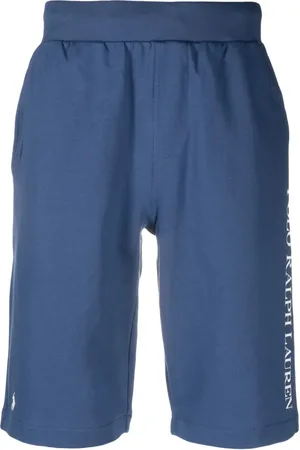Ralph Lauren Logo-print cotton-blend shorts
