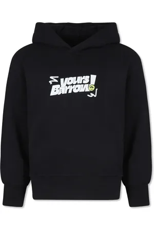 BARROW Graphic-print cotton hoodie