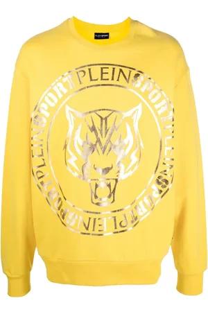 Philipp Plein Tiger-head logo-print sweatshirt