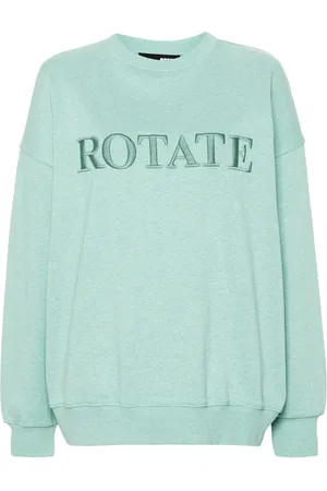 ROTATE Logo-embroidered sweatshirt
