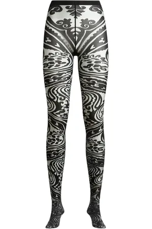 Etro Paisley Tattoo tights
