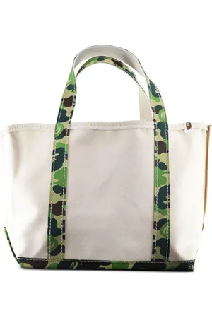 SAINT MXXXXXX X BAPE camouflage-print tote bag
