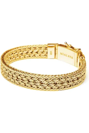 Nialaya Braided chain bracelet