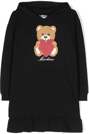 Moschino Teddy Bear-print hoodie dress