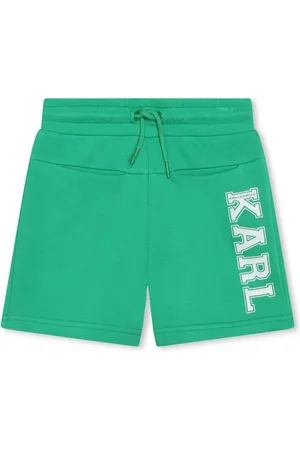 Karl Lagerfeld Logo-print track shorts