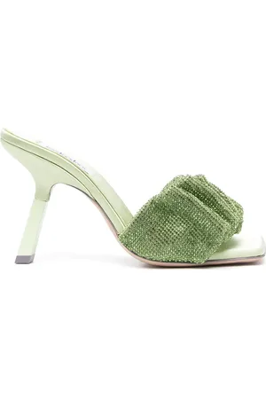 Sebastian 100mm leather sandals