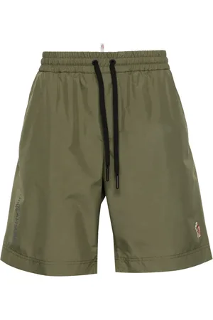 Moncler Logo-patch running shorts