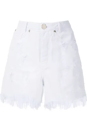 Olympiah Ripped demin shorts