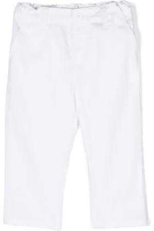 Emporio Armani Logo-plaque trousers