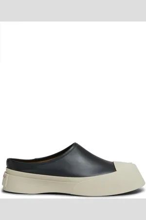 Marni Mary Jane leather slippers