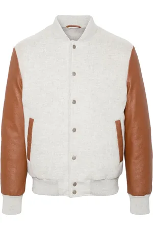 ELEVENTY Panelled bomber jacket