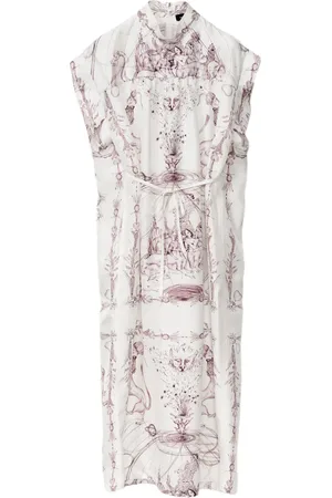 Fabiana Filippi Printed silk dress