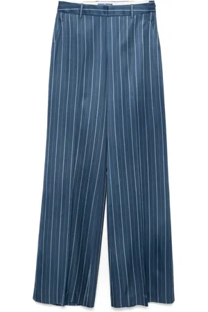 ERMANNO SCERVINO Pinstriped palazzo trousers